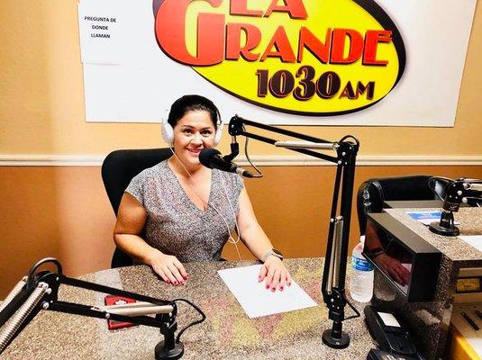 Escucha a la abogada Fanny Nater de Nater Law Firm,y su programa radial “Hablando de leyes” por La Grande 1030 AM cada martes/ jueves 4:30pm