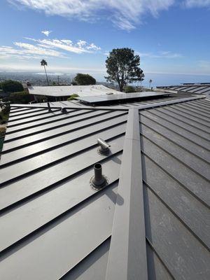 Metal roof La Jolla