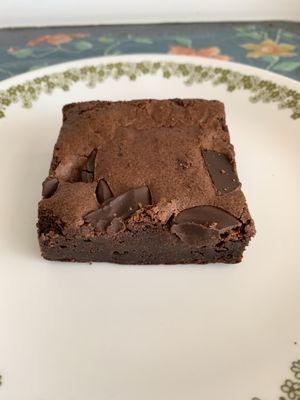 Gluten Free Honduran Chocolate Brownie.