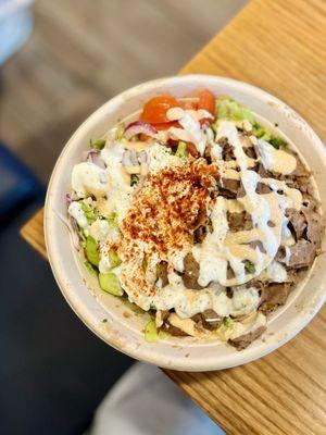 Beef/lamb Gyro Bowl