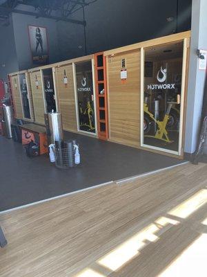 HotWorx workout spaces