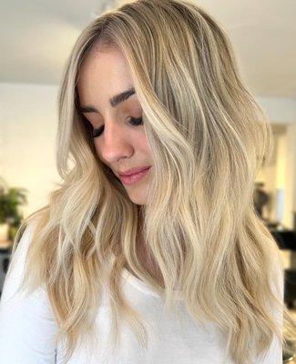 Blonde balayage