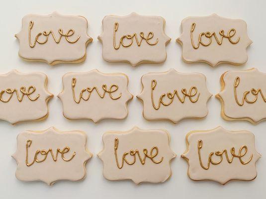 Wedding Sugar Cookie Favors