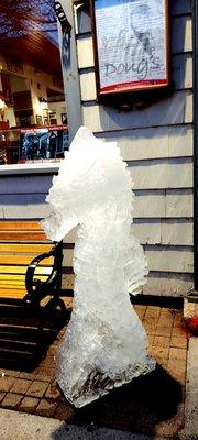 Ice sculpture