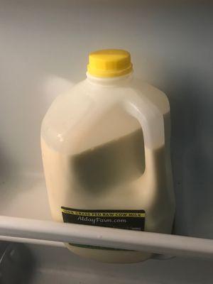 Raw milk