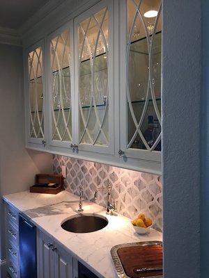 Kitchen Cabinet Glass