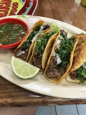 Birria tacos