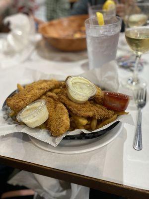 Whitefish & fries if shellfish aren't your thing