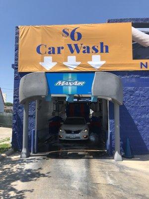 $6 car wash?!?!? Awesome