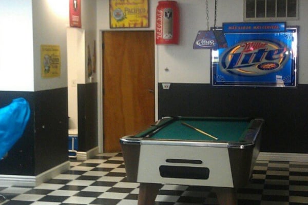 Pool table