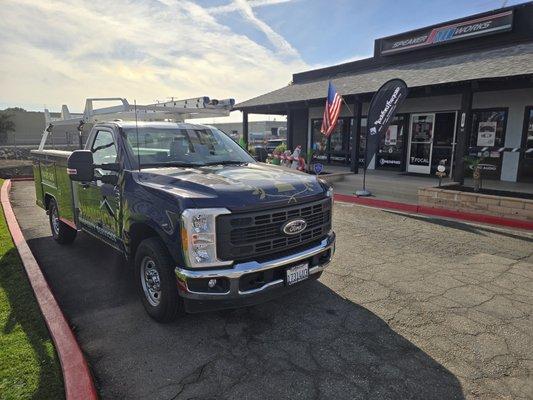 2023 Ford F-250 Drone Mobile Dash Camera installation.