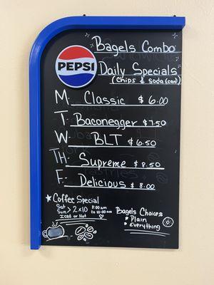 Daily specials (Nov 24)