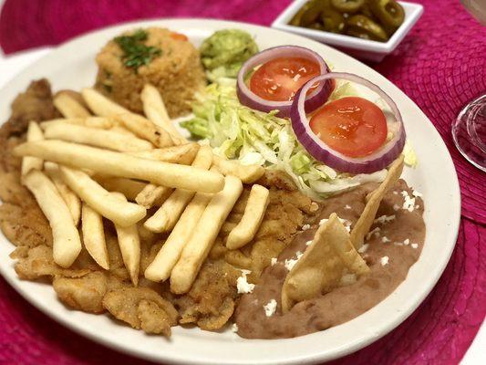 Chicken milanesa