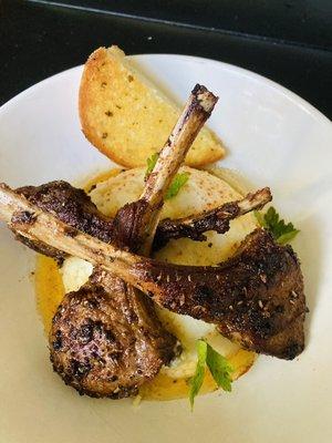 Garlic Butter Lamb Chops