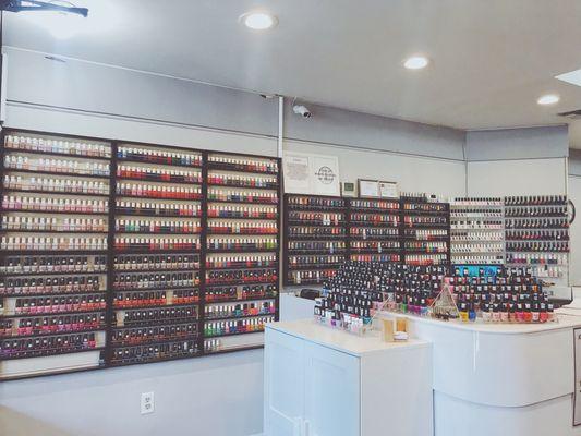 Their nail polish collection!