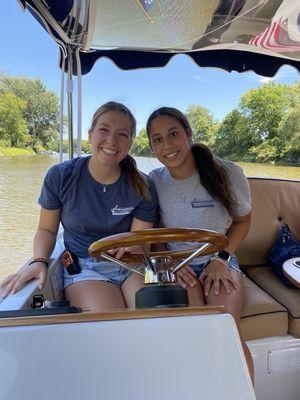 Tour guides on frankenmuth fun ship