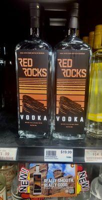 They have the new Red Rocks Vodka!!  My favorite. Especially for the price.