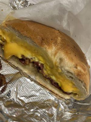 Best bacon egg and cheese bagel sandwich ever!