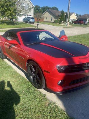 Camero SS restripped