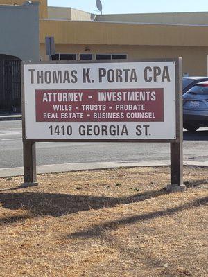 Porta Thomas K, CPA