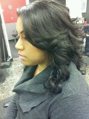 Partial sew in by Vee