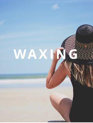 Types of Bikini Waxes, Leg Wax, Arm Wax, Eyebrow Wax, Nose Wax, Upper Lip Wax, Back Wax, Chest Wax.