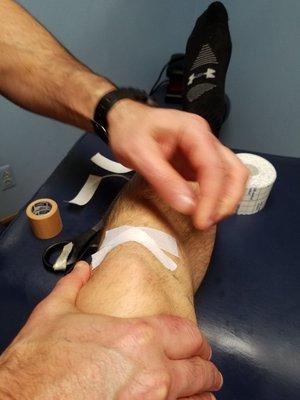 patella taping