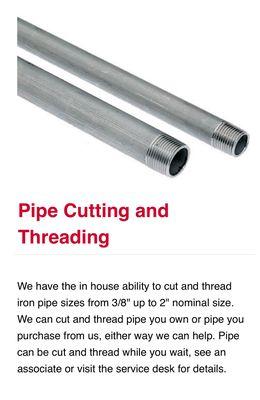 Pipe Threading