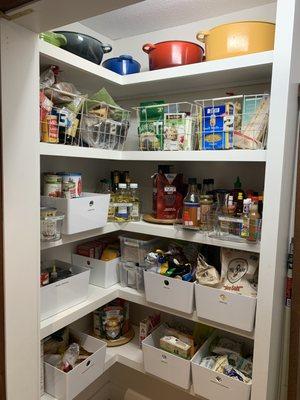 An Organized Pantry