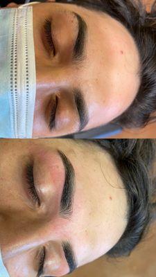 Before & after threading