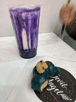 Remade taro drink