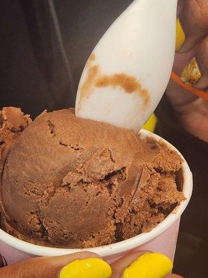 Chocolate ice cream