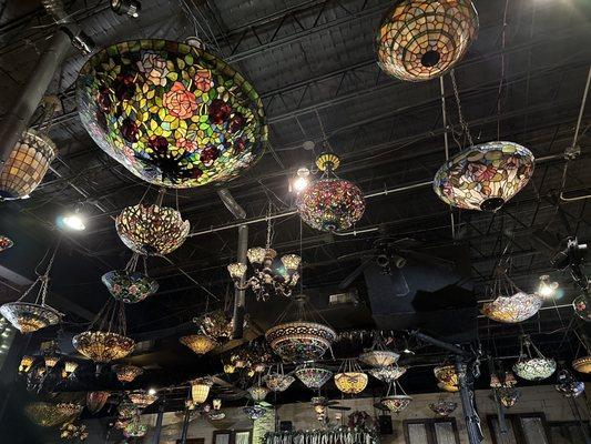 Beautiful Tiffany lamps