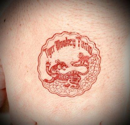 Tiger Monkey Tattoo