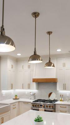 3 Large Pendant Lights