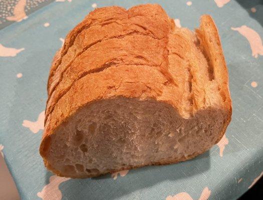 Crispy bread to go with the burrata