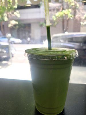 The Baygreen smoothie. I've tried a few & can't pick a fave, they're all great!