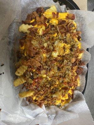 Loaded cheese fries