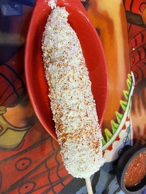 Really good elote. Got the birria tacos and they were delicious as well.