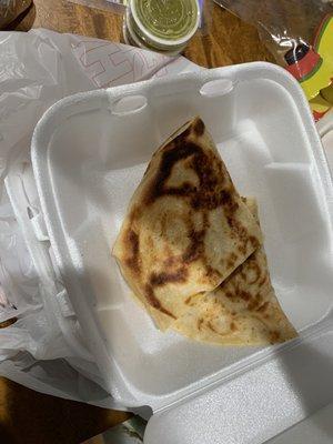 Meh: quesadillas