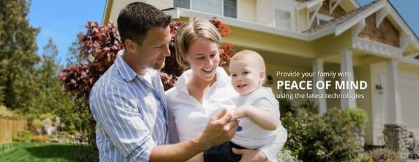 GIVE YOUR FAMILY PEACE OF MIND WITH MILLENNIUM ALARM SYSTEMS