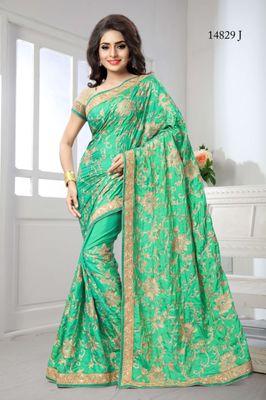 Embroidry sarees assorted verity