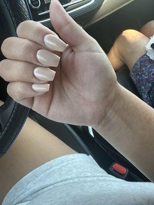 Uneven nails