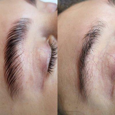 Brow Lamination & Tint