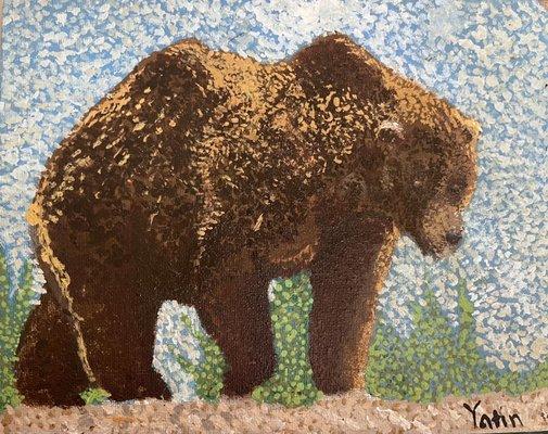 Pointillist painting !