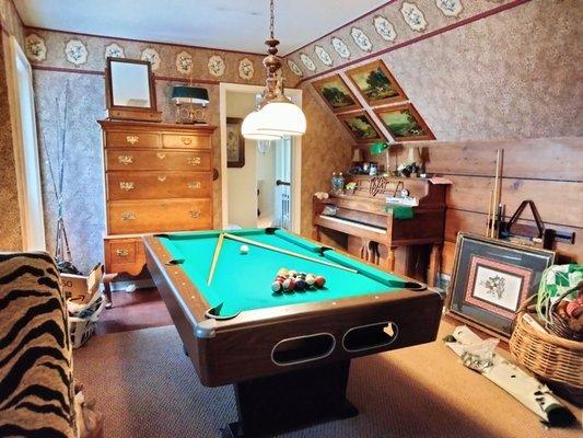 Antique Sears "Promotional" 6' Pool Table Restoration. -Merritt Island, Florida