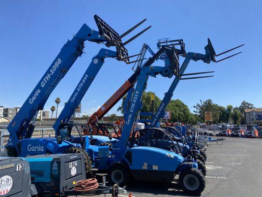 long reach forklifts