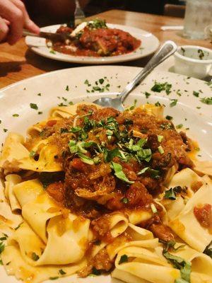 Veal Ragu + Beef Lasagna