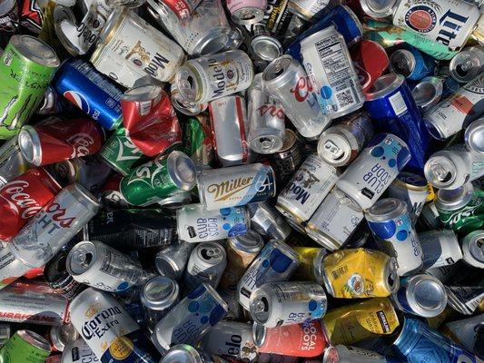 We'll pick up and pay you for your CA CRV cans, plastic, and glass bottles. Let's get more beverage containers back in the recycling loop!