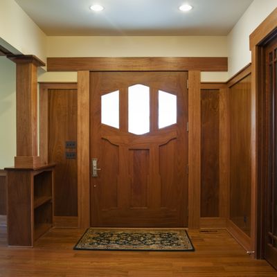 Front Door (interior view)